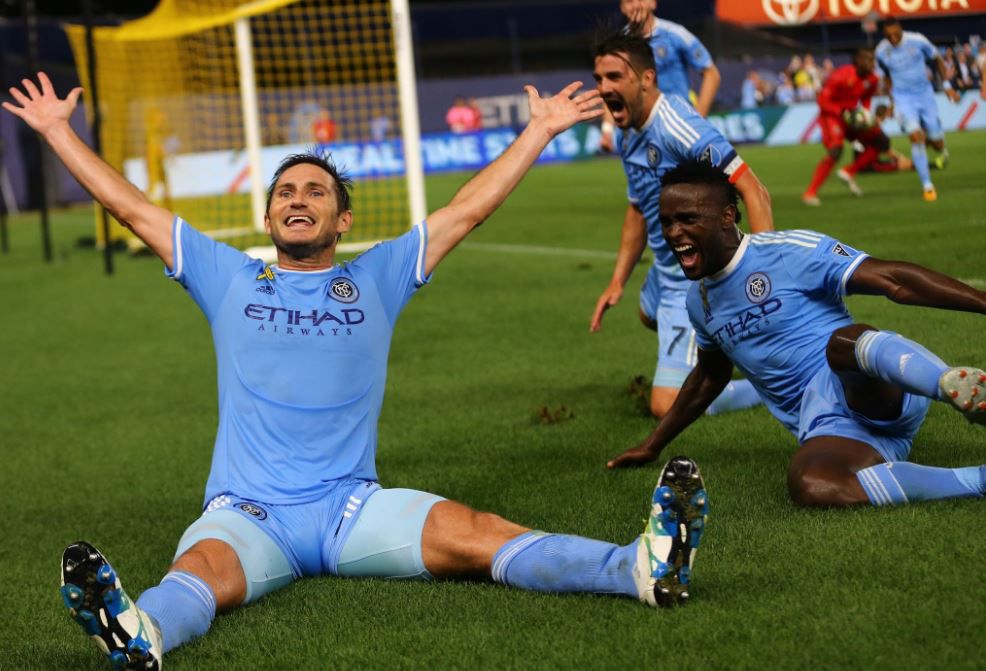 Lampard scoort in New York winnende op speciale 'Frank Lampard-dag' (video)