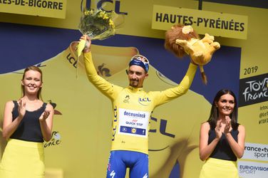 Geletruidrager Alaphilippe is extra trots dat hij de tijdrit als leider mag rijden