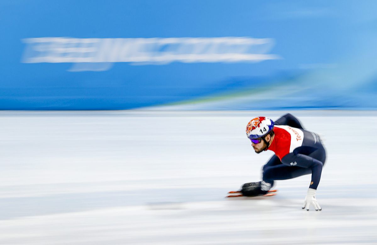 Enorme teleurstelling op 1500 meter: penalty Sjinkie Knegt en B-finale voor Sven Roes