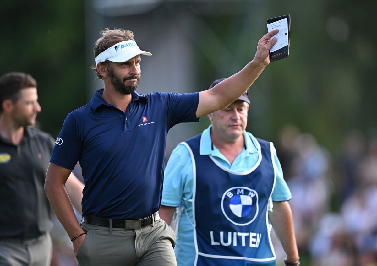 Nederlands golfer Joost Luiten aan kop in BMW International Open in München
