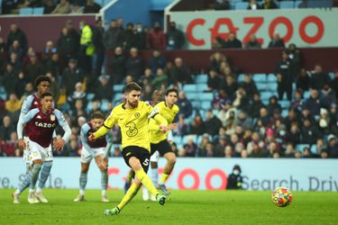 Jorginho breekt Premier League-record met 2 rake pingels tegen Aston Villa