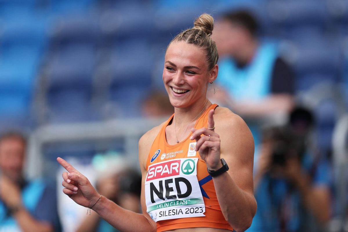 Lieke Klaver knalt tijdens EK naar de winst op de 200 meter in persoonlijke toptijd