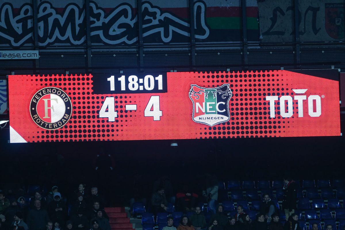 Feyenoord met 120 minuten en penaltyserie in de benen naar Heerenveen: wat wordt de uitslag?