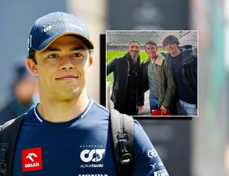 Formule 1-coureur Nyck de Vries ontmoet Zlatan Ibrahimovic: 'Bedankt, Milan!'