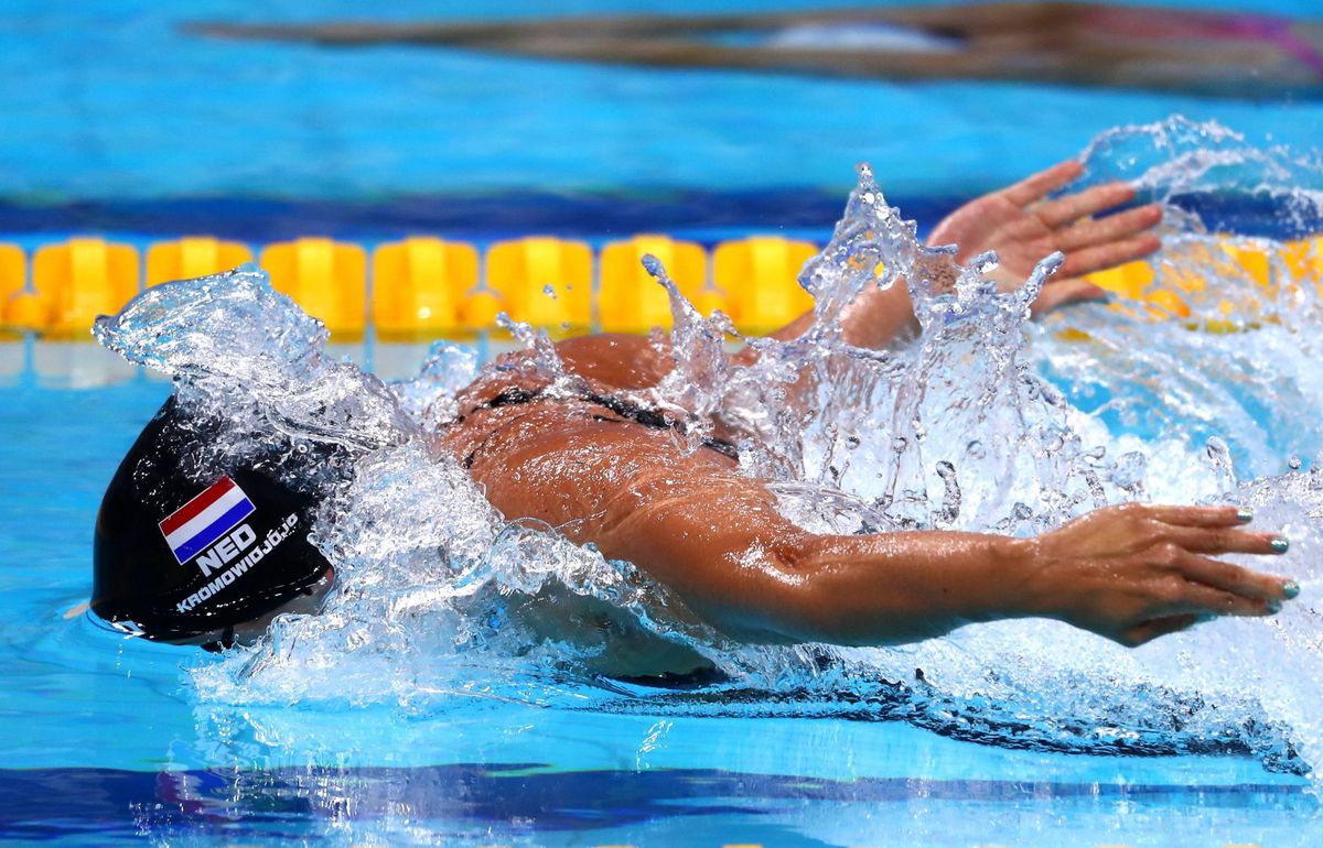Kromowidjojo pakt 2 keer brons op Champions Swim Series in Indianapolis