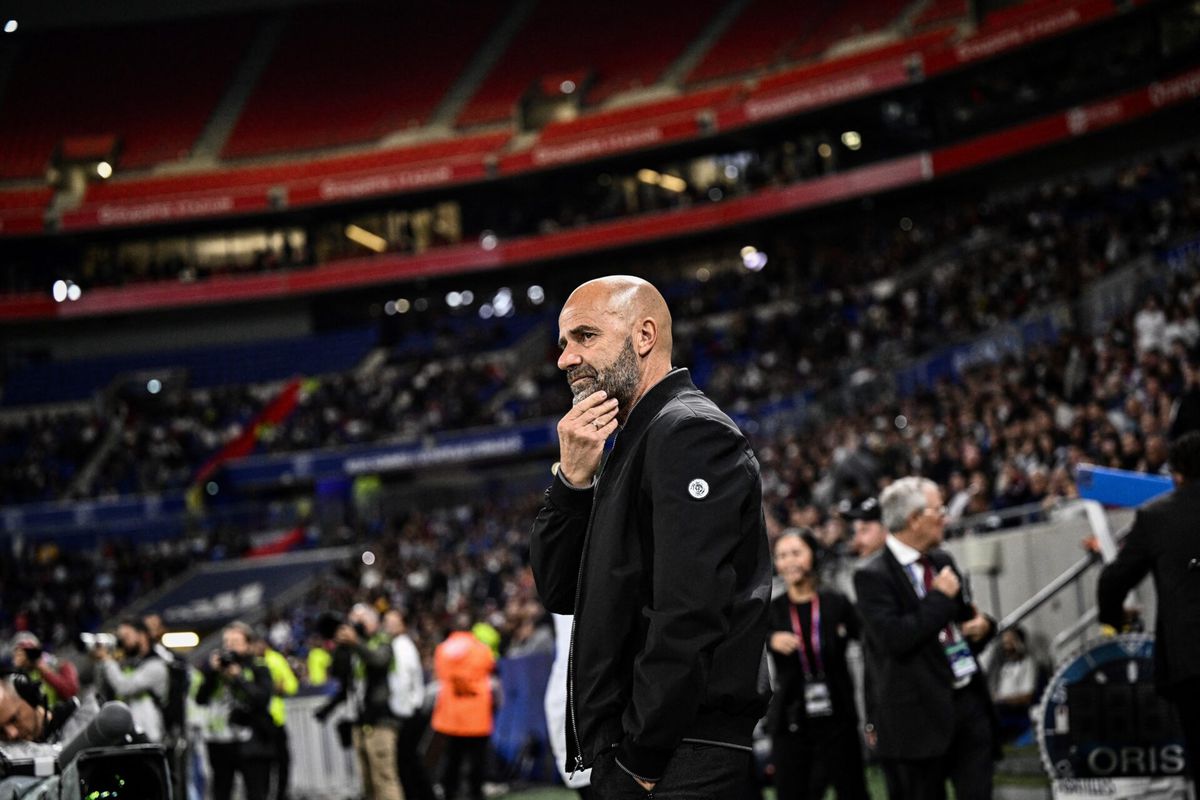 Peter Bosz met Olympique Lyon niet verder dan gelijkspel tegen Toulouse