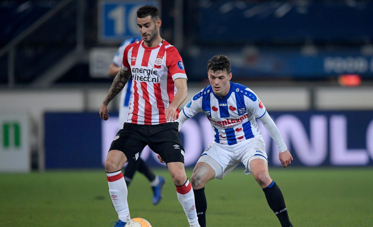 PSV redt pas in de slotfase een puntje tegen Heerenveen