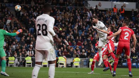 Ramos speelt voor doelpuntenmachine en helpt Real langs Girona (video)