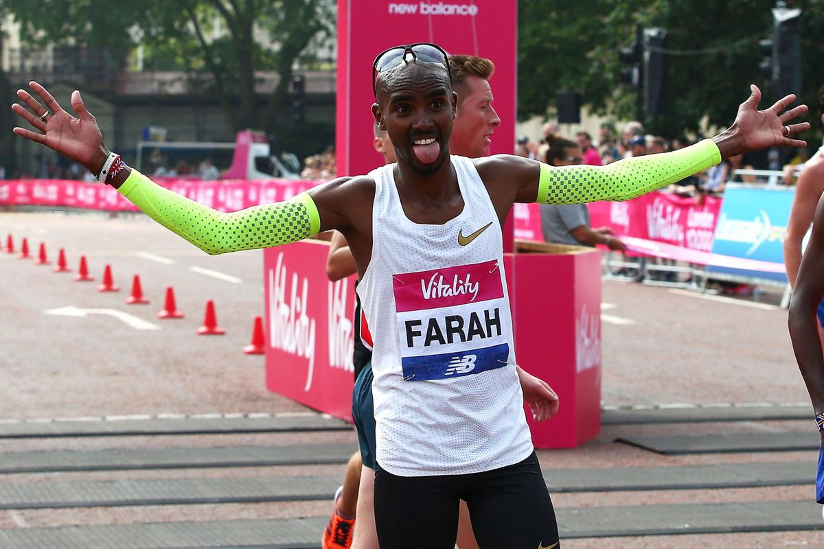 Legende Mo Farah doet mee aan de marathon van Chicago