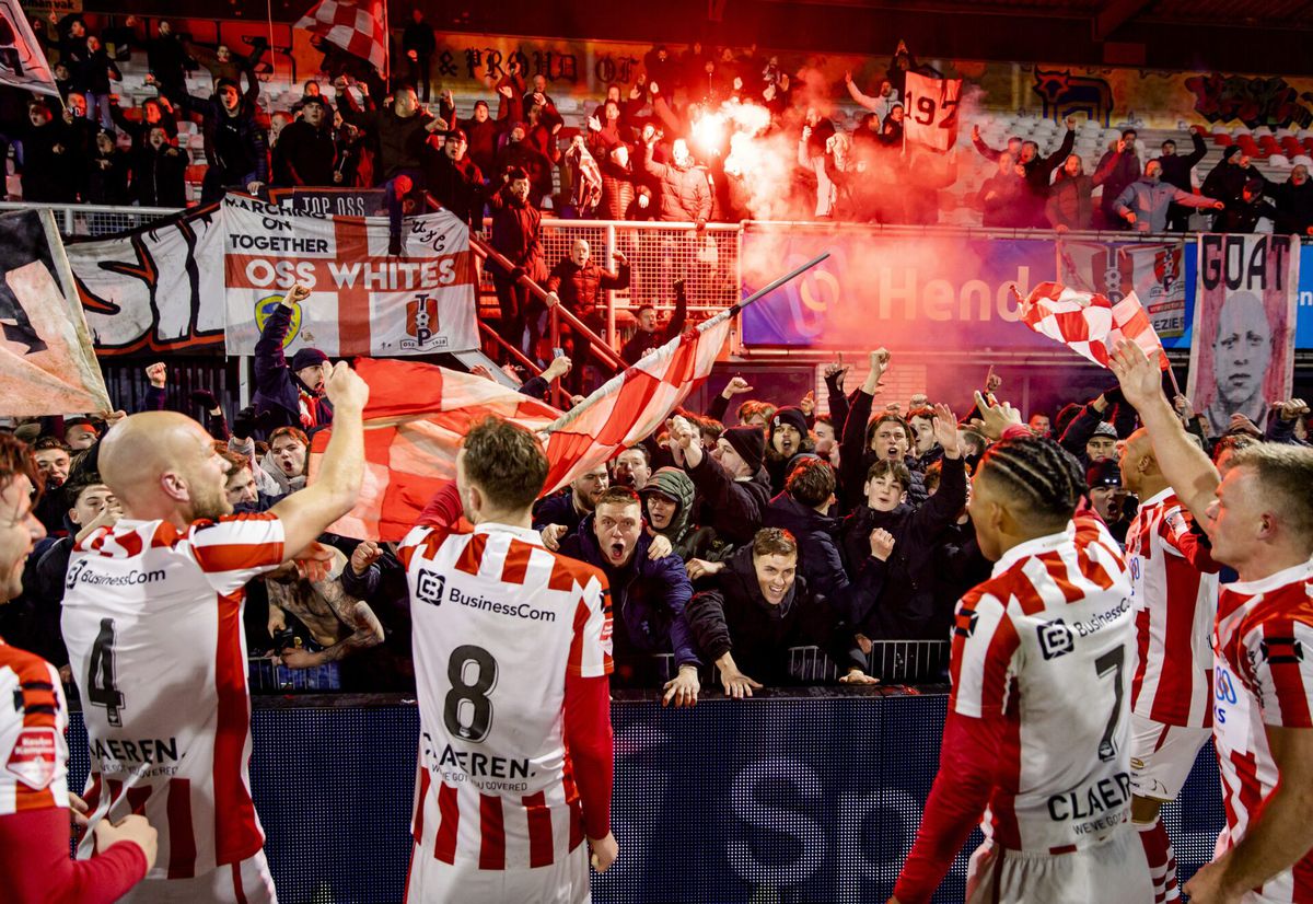 Bijzondere regel: Oss-fans alleen welkom in Dordrecht als ze klimaatneutraal rijden