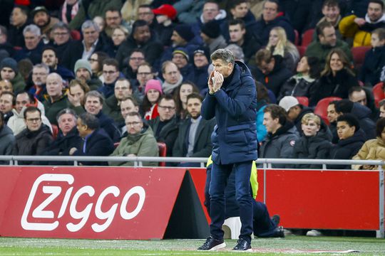 Trotse Wim Jonk na gelijkspel van Volendam bij Ajax: 'Hebben gevochten als leeuwen'