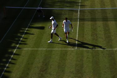 Tv-gids: zo laat spelen Griekspoor en Stevens de kwartfinale dubbel op Wimbledon