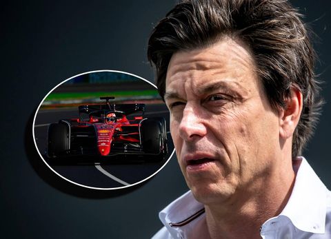Toto Wolff heel erg verrast door ongekende opmars Ferrari: 'Ineens staan zij 14 pk voor'
