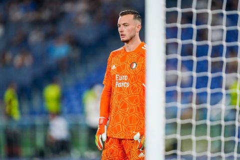 Justin Bijlow voelt Romeinse dreun: ‘Daar kan ik kort over zijn: het is niet goed van mij’