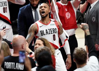 Lillard smijt Trail Blazers in laatste seconde naar winst, iedereen wordt gek (video)