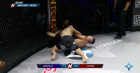 🎥 | Slapen! Alan Castro wurgt tegenstander knockout