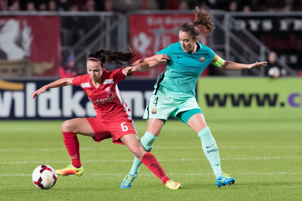 Dames FC Twente proberen, maar buigen voor effectief Barcelona