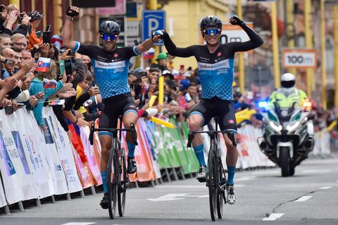Nederlands succes in slotrit Ronde van Slowakije, Koen Bouwman mist eindzege op 6 seconden