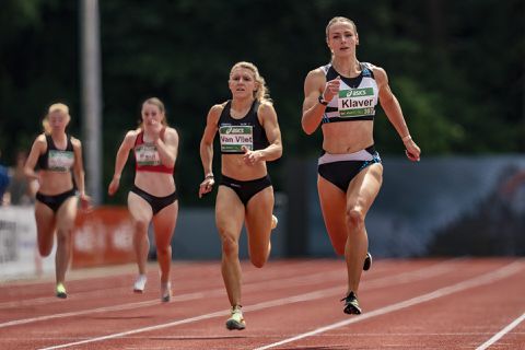 Lieke Klaver heeft WK-limiet op 200 meter te pakken bij NK atletiek
