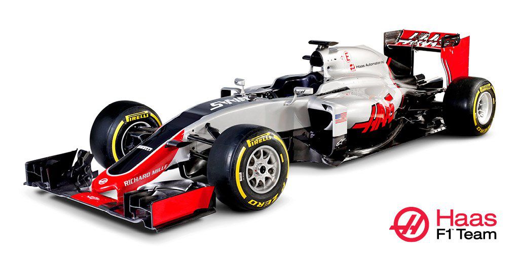 Onthulling allereerste Formule 1-auto van Haas F1 Team