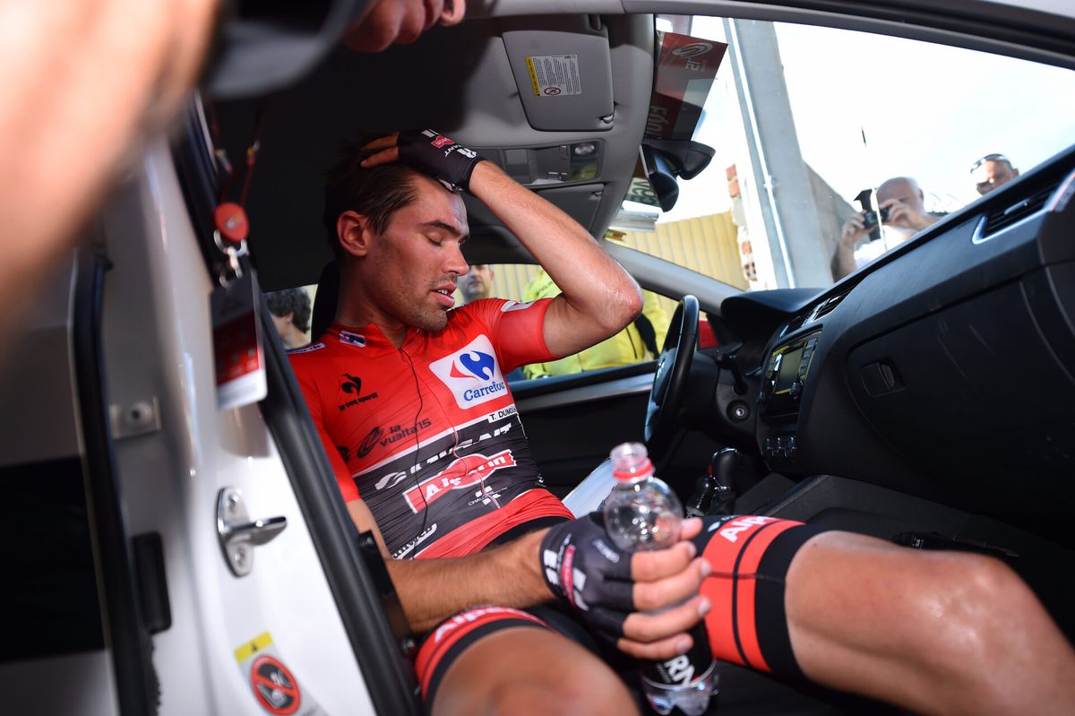 Etappe 20 Vuelta: gaat het voor Evenepoel net als voor Dumoulin in 2015 mis op de Puerto de Navacerrada?