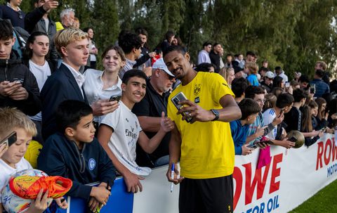 Sébastien Haller is terug en maakt hattrick voor Borussia Dortmund