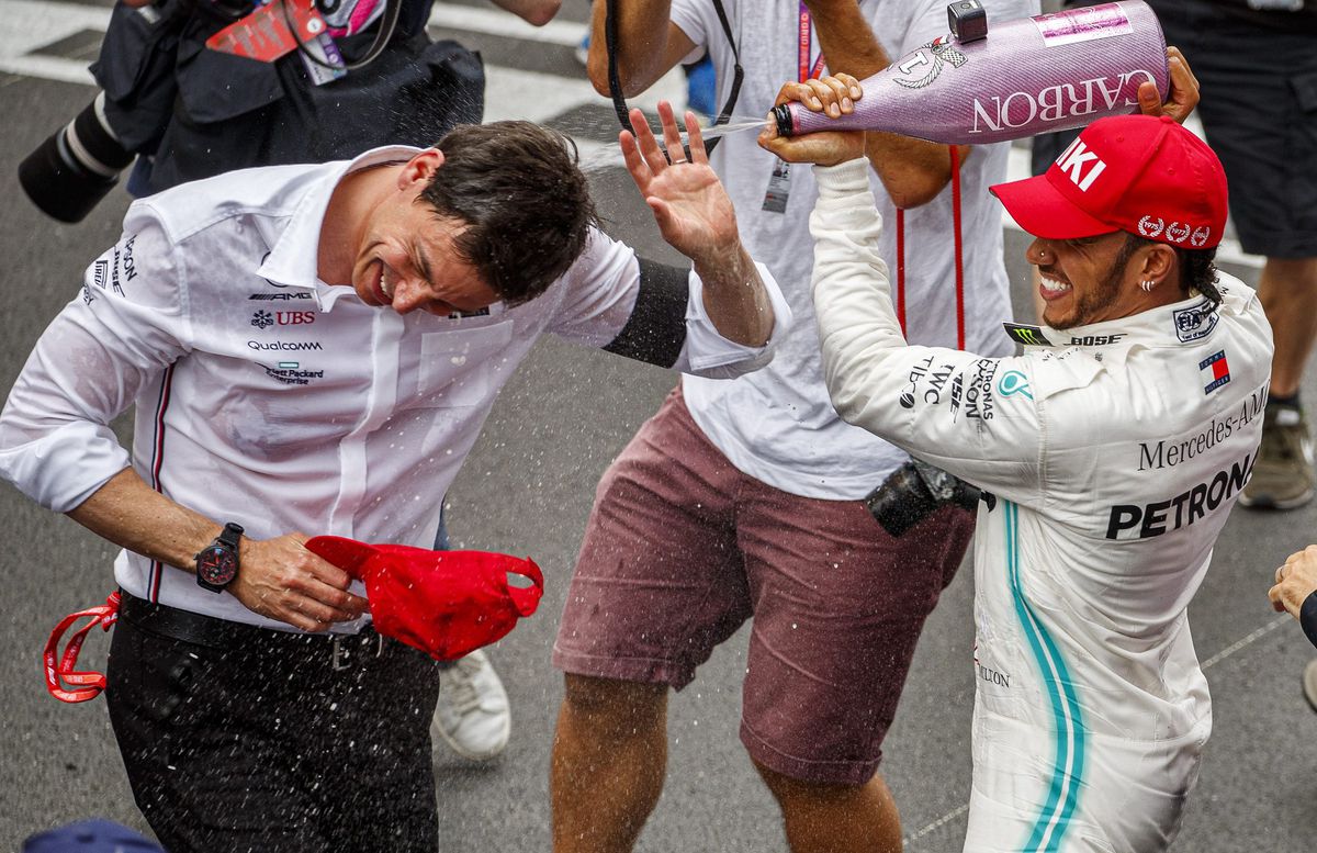 Wolff weet zeker dat Hamilton de 7 wereldtitels van Schumacher wil evenaren