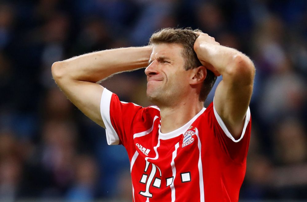 Bayern München moet Müller missen in de komende cruciale potjes