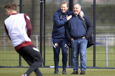 📸 | Dick Advocaat, Rick Kruys en Michael Silberbauer voor het eerst bij training FC Utrecht