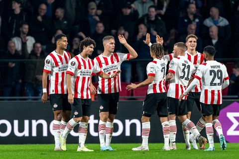Dubbele nominatie PSV'er Joey Veerman na succesvolle avond in Europa League