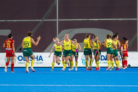 Nederlandse hockeysters spelen zaterdag tegen Australië in halve finales WK