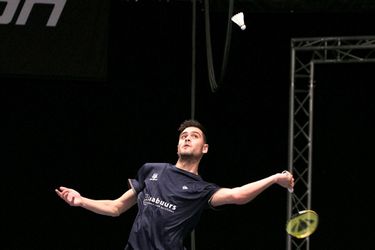 Badmintonner Fransman uitgeschakeld op EK... door een Fransman