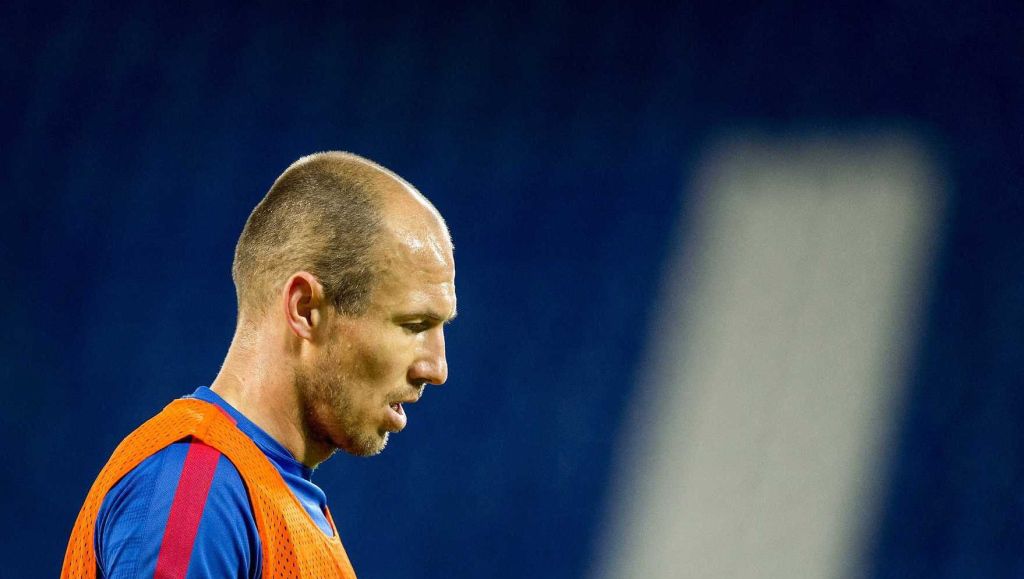 Robben mist duels tegen Frankrijk en Engeland
