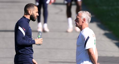 Karim Benzema en 'clown' Didier Deschamps hebben weer ruzie: 'Wat een lef '