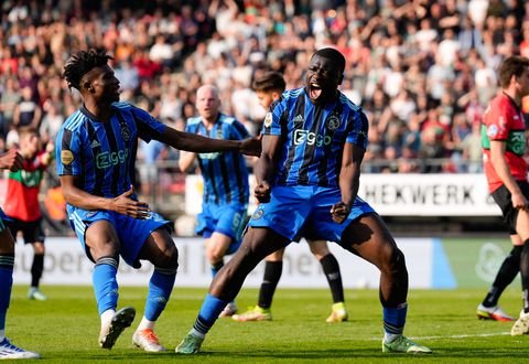 Opluchting bij Ajax! Brian Brobbey schiet futloos Ajax in slotfase naar 3 punten bij NEC