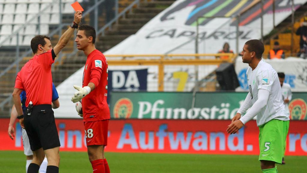 Duitse bond schorst Bruma voor 1 wedstrijd na rode kaart