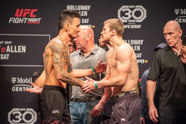 Op deze zender en zo laat check je het UFC-gevecht tussen Max Holloway en Arnold Allen