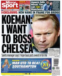 Ronald Koeman flirt wel heel opvallend met Chelsea