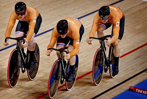 Goud voor baanwielrenners bij 2e Nations Cup-wedstrijd