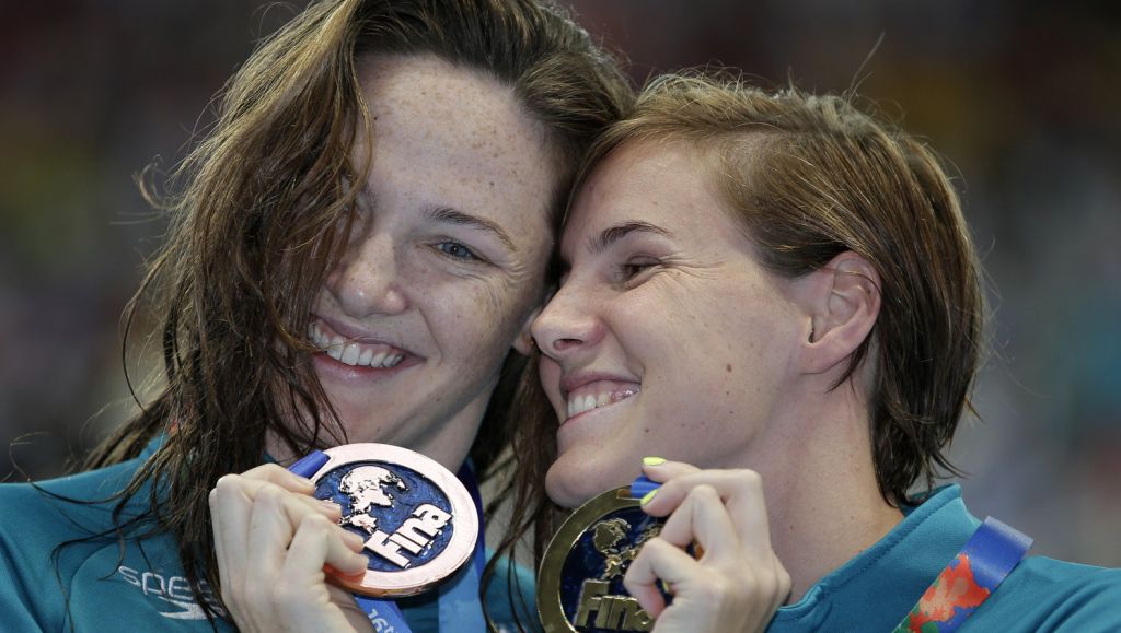 Bronte Campbell zet zus in de schaduw