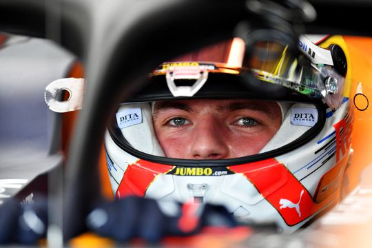 Verstappen 5e in hopelijk laatste droge sessie Duitsland