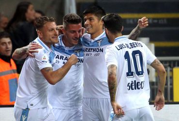 Lazio dankzij zege bij Inter voorbij aartsrivaal AS Roma (video)