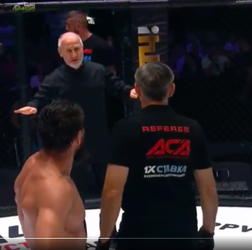 🎥 | Gek tafereel: MMA-baas stopt 'te saaie' partij: 'Kan dit niet nog 5 minuten aanzien'