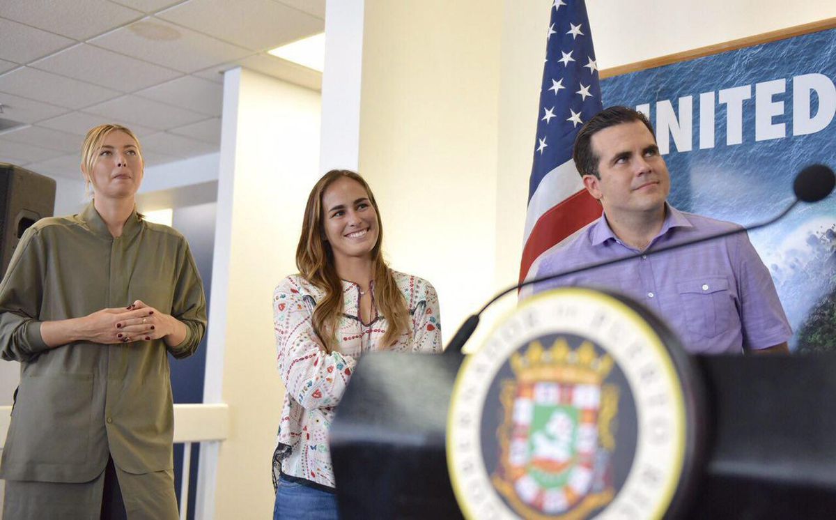 Sharapova helpt slachtoffers in Puerto Rico