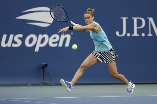 Maria Sakkari maakt bijzondere opmerking op US Open-persco: 'Ik rook een cannabisgeur'