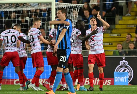 Club Brugge loopt weer tegen puntenverlies op! Oekraïner helpt Waregem aan punt in Brugge