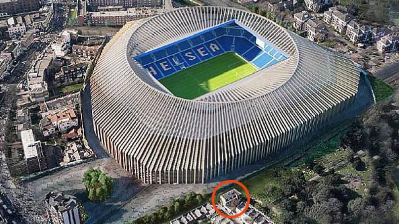Zeikfamilie wil verbouwing Chelsea-stadion door flutreden voorkomen