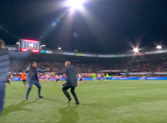 Steijn dolgelukkig met punt Sparta tegen AZ: 'Was een zware week waarin veel loskwam'