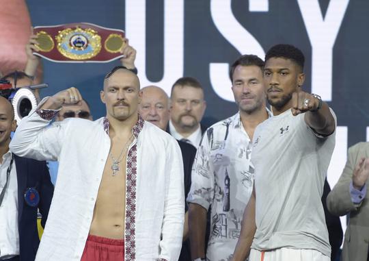 Livestream: op deze manier kijk je naar de rematch tussen Olexandr Usyk en Anthony Joshua