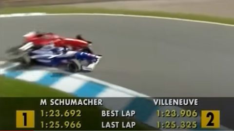 🎥 | Dit zijn de crashes in de Formule 1-geschiedenis die het wereldkampioenschap beslisten